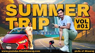 Summer Trip  Waterfalls  Chicago  Student outing  Life of dheeraj  America Telugu vlogs [upl. by Norrag]