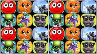 Sniper Zombie 3d Impostors vs Zombies Bubbu Red Ball 4 Talking Juan Zombie Tsunami Best Games [upl. by Tove]