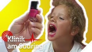 Nagellack getrunken Ida 8 wollte eigentlich Lippenstift haben  Klinik am Südring  SAT1 TV [upl. by Huxley]