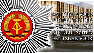 Die Deutsche Volkspolizei  Edit [upl. by Mirisola]