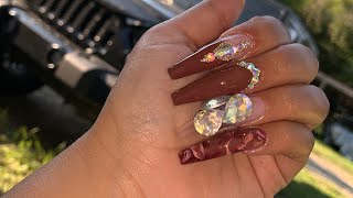 Watch Me Do My Nails  Mia Secret Odorless Acrylic  Odorless Acrylic Review [upl. by Roxanna218]