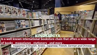 KINOKUNIYA BOOKSHOP IN DUBAIMALL COLLECTION OF MORE THAN A MILLION BOOKSؔadbistan [upl. by Ajnos386]