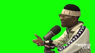 Soulja Boy quotHe Copied My Whole Flowquot Green Screen [upl. by Xxam]