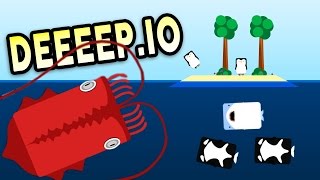 THE UNSTOPPABLE GIANT SQUID  Deeeepio Gameplay [upl. by Einafets]