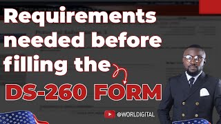 Requirements needed in filling the DS260 Form [upl. by Lauzon755]