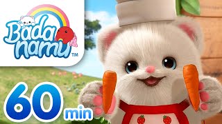 🍳Cooking in the Kitchen  More Badanamu Songs Compilation  Nursery Rhymes amp Kids Songs [upl. by Batish669]