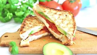 Easy Way to Make Grilled Italian Caprese Panino [upl. by Borg302]