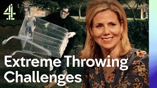 Richard Osman amp Sally Phillips NAIL Sporting Challenges  Taskmaster [upl. by Lothaire]