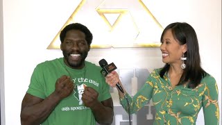 Jared Cannonier Reacts to Khamzat Chimaev vs Gilbert Burns Israel Adesanya Title Fight [upl. by Seppala]