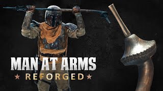 Gaffi Stick  Book of Boba Fett  MAN AT ARMS  REFORGED [upl. by Nuri]