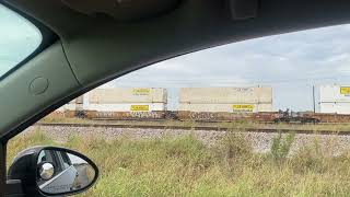 BNSF 771 leads a Z Train at Justin TX [upl. by Derry388]