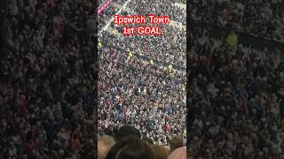 First goal for Ipswich Town vs Tottenham Hotspur premierleague ipswichtown football [upl. by Alyahsat]