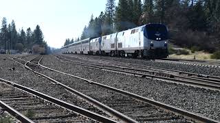 The California Zephyr coming in to Colfax CA [upl. by Nixon]