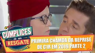 PARTE 2 Primeira Chamada da Reprise de Cúmplices de um Resgate em Janeiro SBT 2019 [upl. by Senn119]