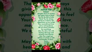 Amazing prayer to bless your day quotes BlessGodprayerPrayFaithGracehopeandpray shorts [upl. by Maddalena]