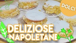 DELIZIOSE CON CREMA AL RUM la ricetta dei biscotti napoletani Ep70 [upl. by Mattson]