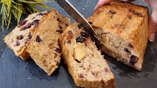 1 Cup Oatmeal and 2 Apples Healthy Diet Cake in 5 Minutes No Sugar No Flour [upl. by Sabina]