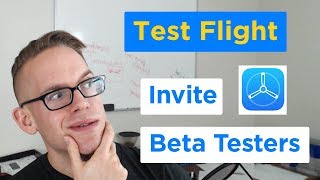 TestFlight  How to Invite iPhone App Beta Testers with iTunes Connect and Xcode 9 22 [upl. by Nnylrats]