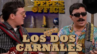 LOS DOS CARNALES LLEGAN A USA POR PRIMERA VEZ EN LA OFICINA  Pepes Office [upl. by Bourque]