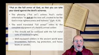 Reading the Bible with Meaning  Ephesians 61018 [upl. by Cornew]