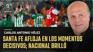 Impresentable presentación de Santa Fe y sin Cardona brilló Nacional [upl. by Stefanie864]