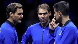 Tennis star makes surprising easier to play claim about Federer Nadal and Djokovic [upl. by Nick]