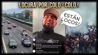 HISTÓRICA CARAVANA en CHILE por COLO COLO PARALIZARON La ciudad  Recopilación de videos [upl. by Artema188]