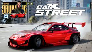 FICOU FÁCIL FAZER DRIFT NO CARX STREET [upl. by Ttelracs]