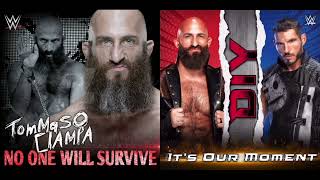 WWE  Tommaso Ciampa and DIY Theme Song Mashup  2024   quot Its Survive Moment quot [upl. by Nylarad]