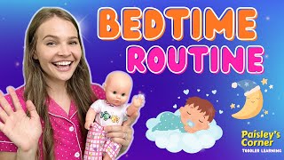 Bedtime Routine for Toddlers  Toddler Learning Video  Learning Videos for Toddlers  Baby Learning [upl. by Iman]