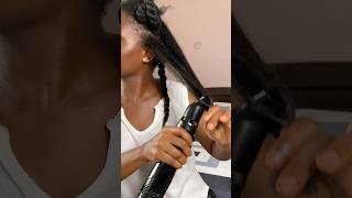 Effortless Blowout On 4c Hair haircare naturalhair blowout [upl. by Yajnas920]