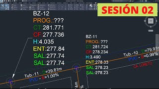 Creación y Edición de Etiquetas en Planta  Buzón y Tuberías en Civil 3D Sesión 02 [upl. by Norrej621]