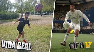 LOS NUEVOS REGATES DE FIFA 17 EN LA VIDA REAL [upl. by Murdoch]