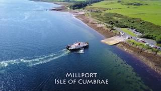 Millport Cumbrae by drone [upl. by Eikkin]