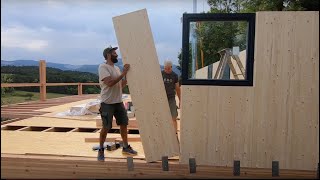 homelib  la maison passive en bois massif  une autoconstruction réalisée dans la Drôme [upl. by Harald722]