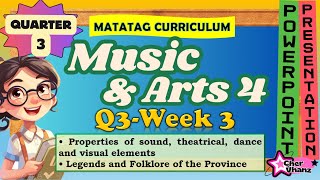 MAPEH 4 Quarter 3 Week 3 MusicampArts Fugtong A Kalinga Folktale Narrative MATATAG PowerPoint [upl. by Keisling466]