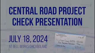 Hoffman Estates Presents the Central Road Shared Use Path Check PresentationBell Works Chicagoland [upl. by Ellivnarg]