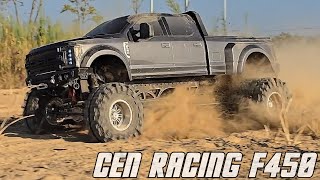 RC Car Cen Racing Ford F450 Bashing And Crawling [upl. by Lebanna]