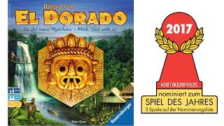 Nominiert zum Spiel des Jahres 2017 Wettlauf nach El Dorado [upl. by Bibbie]