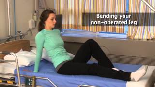 How to get out of bed after hip replacement surgery [upl. by Finnegan541]