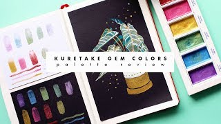 KURETAKE GEM COLORS PALETTE REVIEW [upl. by Rebecca660]