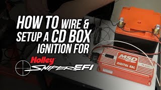 Sniper EFI How To Wire And Setup For A CD Box Ignition [upl. by Sivrahc]