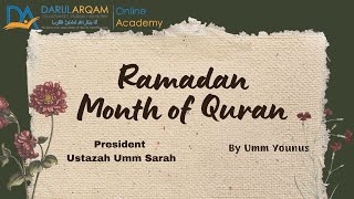 Ramadan  The Month of Quran [upl. by Mala]