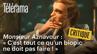 “Monsieur Aznavour” avec Tahar Rahim  un biopic qui veut trop en dire [upl. by Oliva]