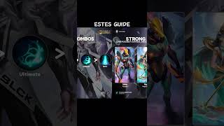 Estes Guide MLBB Build Emblem Combos and Counter estes mobilelegends mlbb [upl. by Ylenaj]