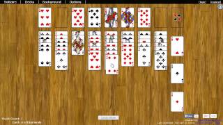 Eight Off Solitaire  How to Play [upl. by Enrobialc]