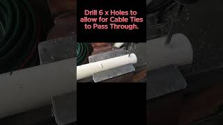 How to make Fishing Rod Holders for a KAYAK kayakfishing kayaking kayakfishingtips [upl. by Janette]