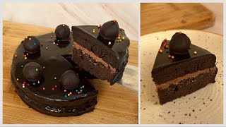 Only 3 Ingredient Chocolate Cake On tawa  No Cream No Oven Kadai Eggs Super Easy Chocolate Cake [upl. by Nwahsyt555]