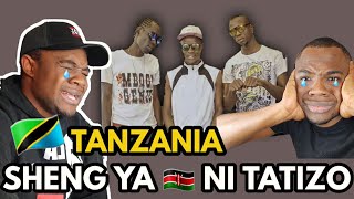 Tanzanian Try to Learn Kenyan Sheng  MBOGI GENJE NI TATIZO REACTION [upl. by Ateiram532]