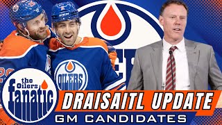 Edmonton Oilers News  Leon Draisaitl  Evan Bouchard  GM Candidates [upl. by Arayk]